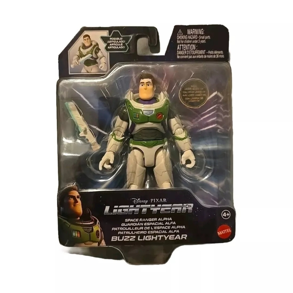 Disney Pixar Lightyear Space Ranger Alpha Buzz Lightyear 5” Mattel